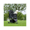 Lightweight 3-Wheel Pet Stroller with Storage Basket, Cup Holder & Breathable Mesh for Cats & Dogs
