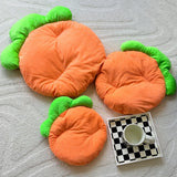 Carrot-Shaped Pet Sleeping Mat — Soft Breathable Bed for Small Animals