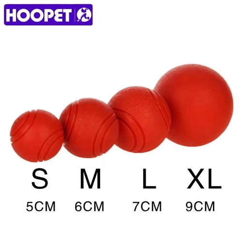 HOOPET Bite-Resistant Rubber Ball (Durable Chew Toy for Dogs)
