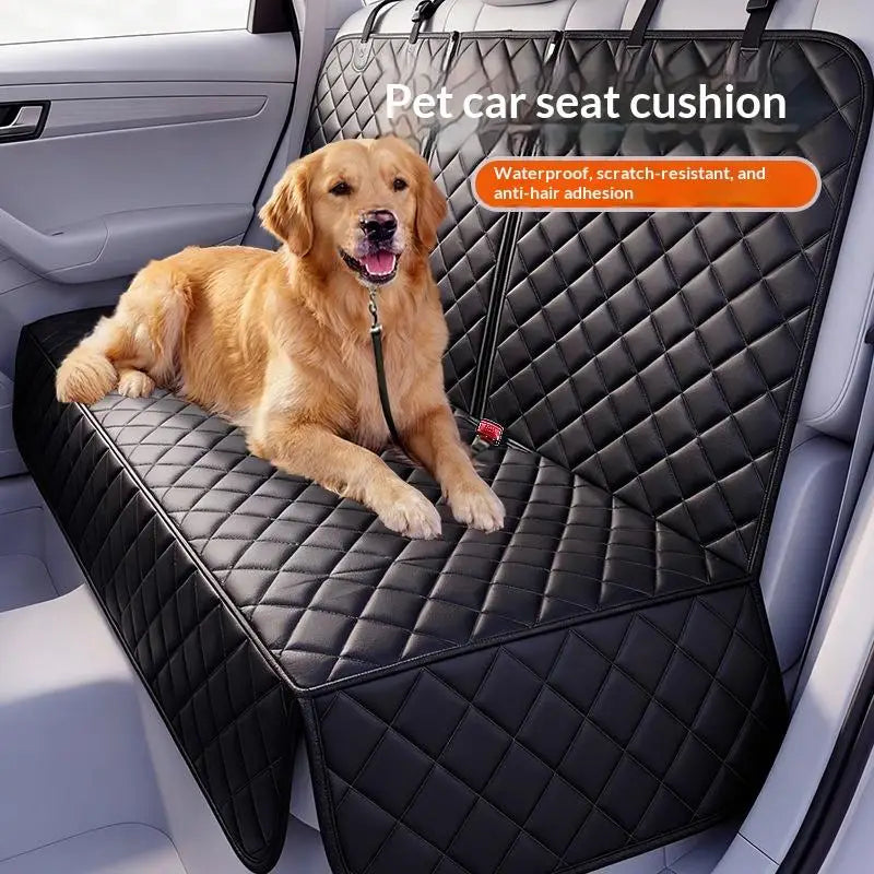 Waterproof Pet Car Seat Cover (Large, Non-Slip, Dog & Cat)