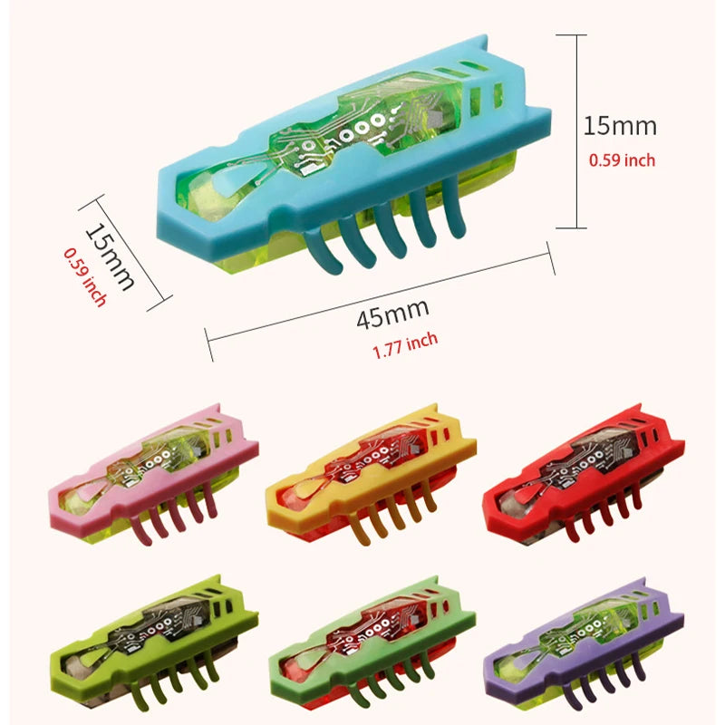Electric Walking Mouse & Insect Cat Toy — Automatic Steering Prey-Chase Toy