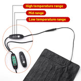 USB Pet Heating Pad — 3-Level Adjustable Warm Mat, Anti-Scratch PU Leather