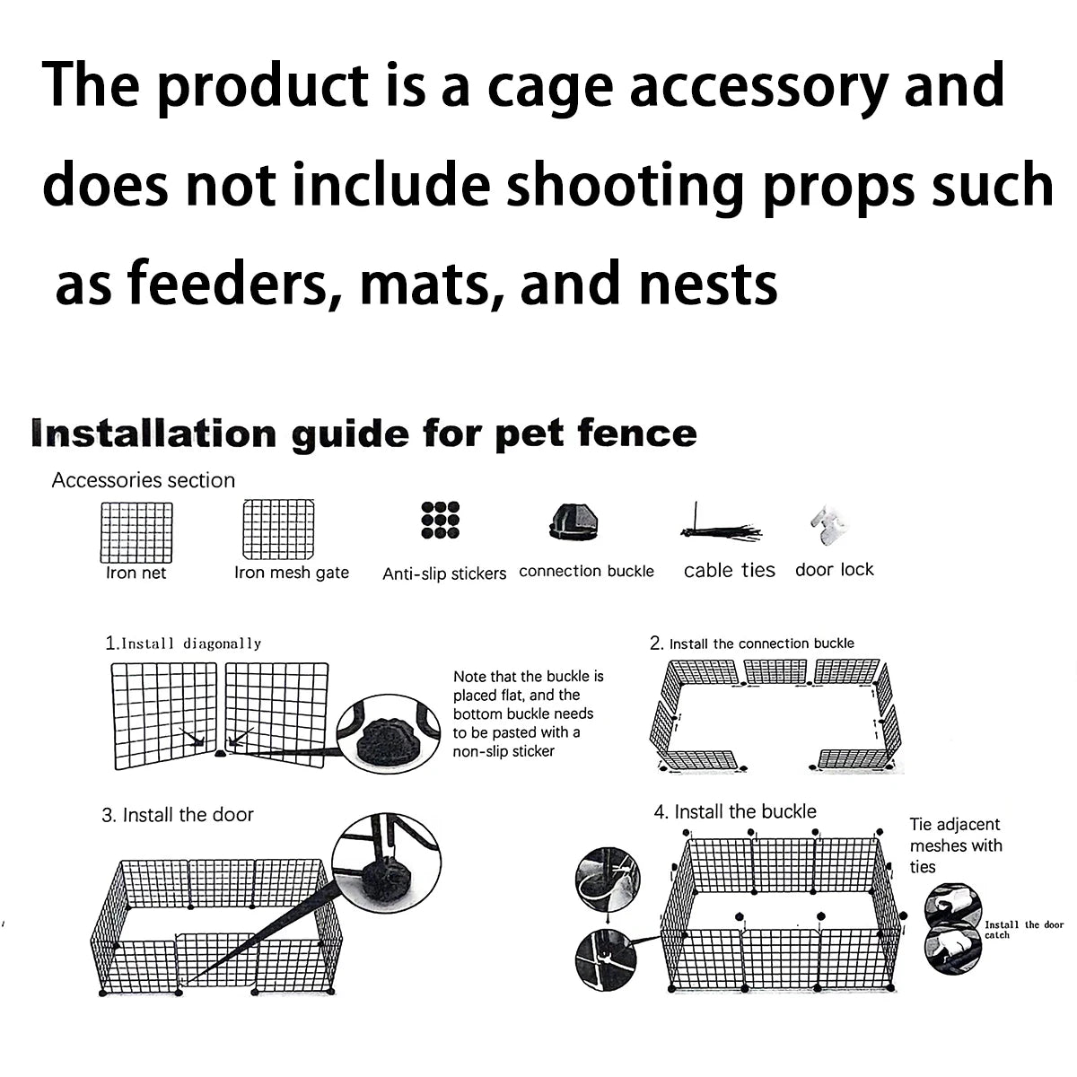 Wire Mesh Pet Cage & Barrier System