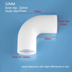 Soft Silicone Aquarium Elbow Connector (Flexible Joint, Hard Tube Adapter)