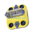 Pet Feeder Puzzle Roller Toy (Adjustable Difficulty, Mental Enrichment)