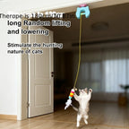 Automatic Retractable Cat Teaser — Electric Hanging Swing Toy