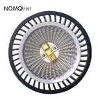UVA/UVB LED Basking Lamp — Eye-Safe Soft Light for Reptiles