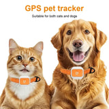 Lightweight Mini GPS Pet Tracker for Dogs & Cats - Real-Time Remote Anti-Loss Locator