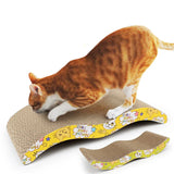 Corrugated Cardboard Cat Scratch Pad — Sofa-Cushion Claw Sharpening Board