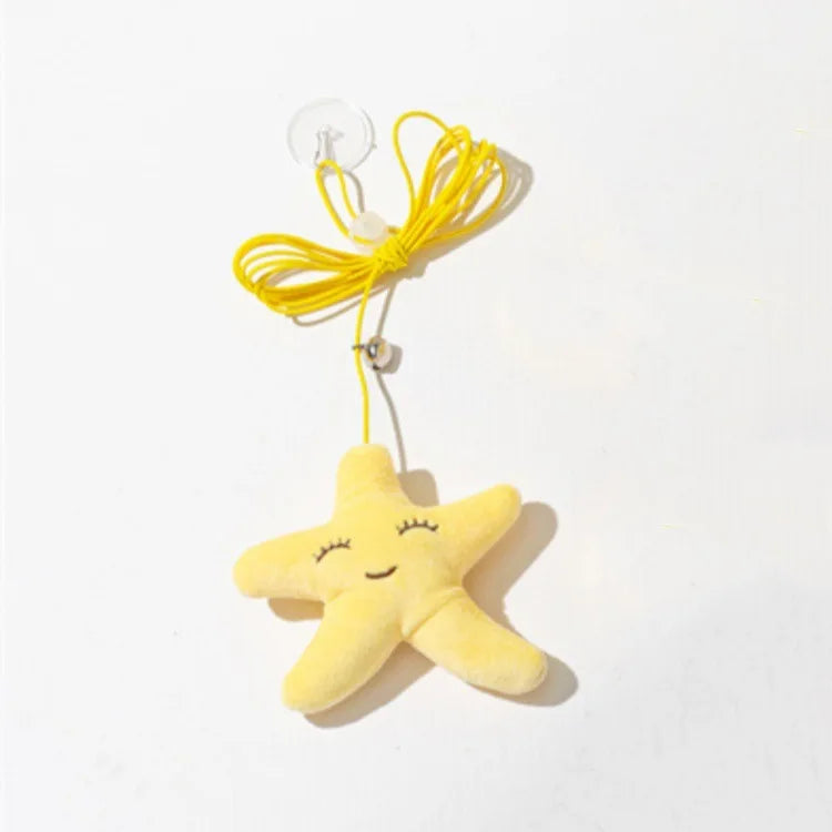 Hanging Simulation Bird & Insect Cat Toy — Self-Play Teaser Wand Toy for Kittens