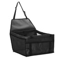 Double-Layer Folding Pet Car Booster Seat & Carrier with Adjustable Strap for Dogs & Cats