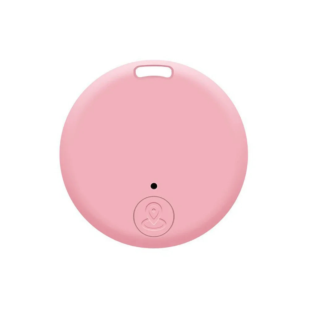 Round Mini Bluetooth 5.0 GPS Smart Tracker for Pets, Kids & Wallets