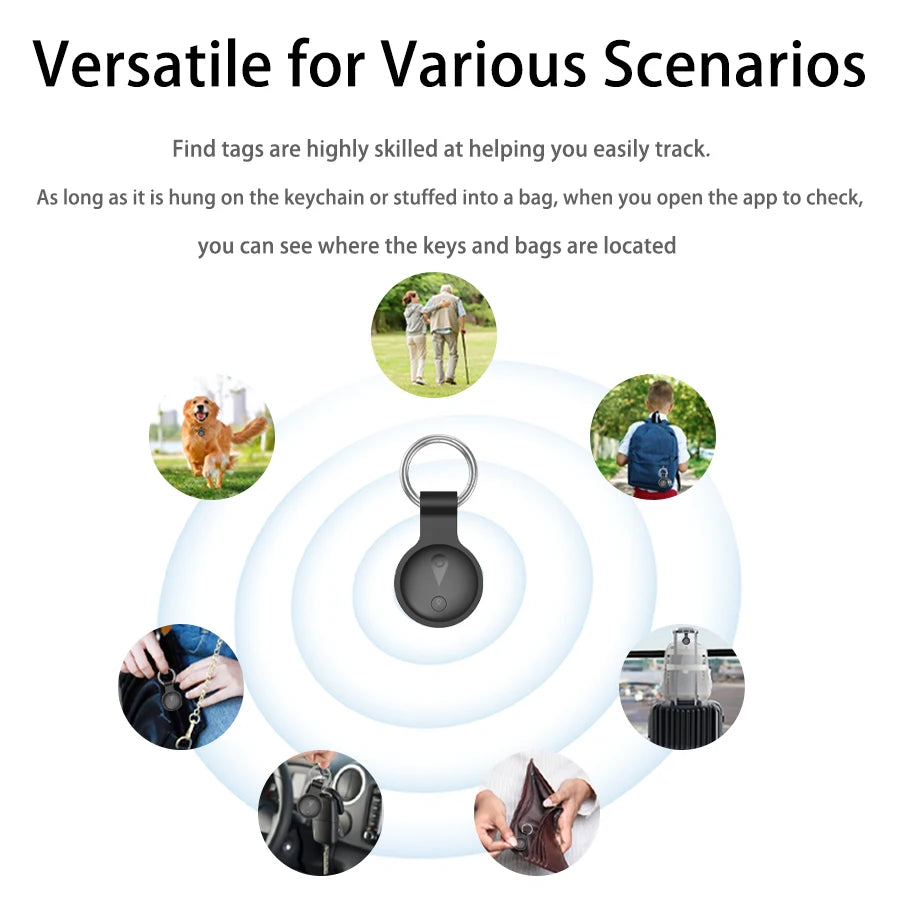 GPS Tracker Tag for Pets, Cars & Motorcycles with Location Alarm - iOS & Android