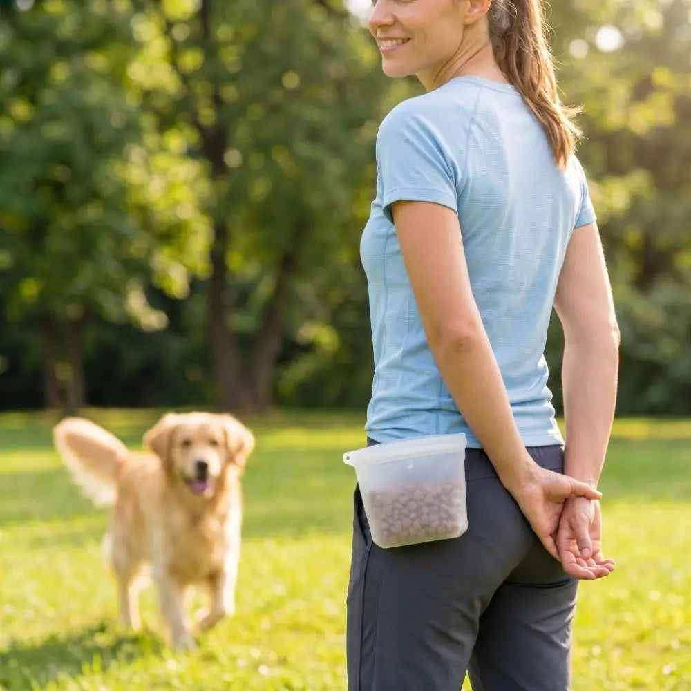 Waterproof Dog Treat Training Pouch (Seal Closure, Moisture-Proof)