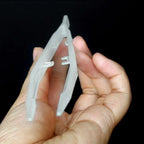 Glow-in-the-Dark Reptile Feeding Tongs — Ergonomic Anti-Slip Tweezers