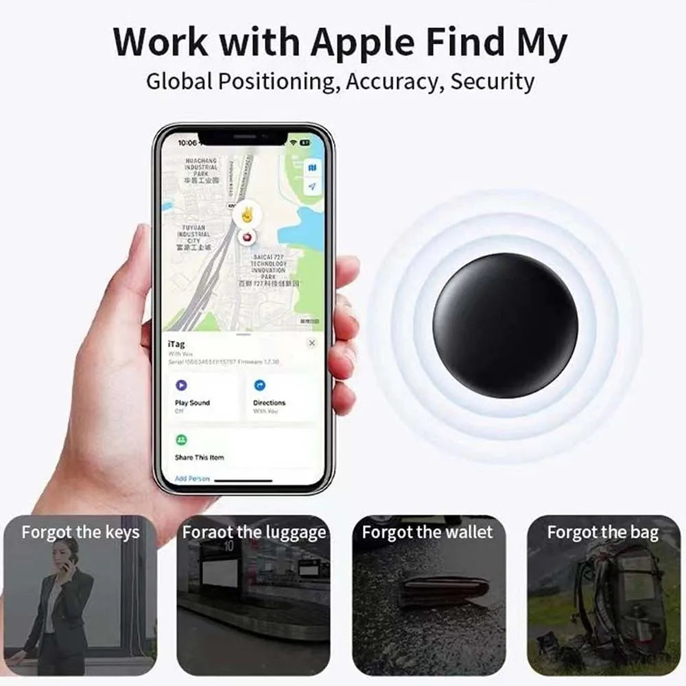 Smart Bluetooth Tracker for Keys, Headphones, Luggage & Pets