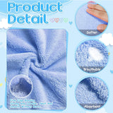 Coral Fleece Blanket Set (2 Pcs) — Soft Bedding for Small Pets