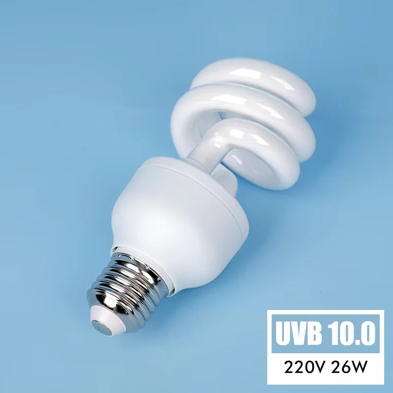 UVB Reptile Heat Bulb — E27 Fitting, 5.0/10.0 UVB, 13W/26W