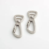 Swivel Locking Carabiner Clip — Auto-Lock Hook for Pet Leashes & Keychains
