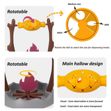 Campfire BBQ Cat Puzzle Toy (Rolling Treat Dispenser)