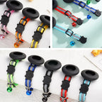 Reflective Breakaway Cat Collar with Bell — Safety-Release Design