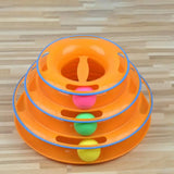 Interactive Exercise Ball — Rolling Game Toy for Indoor Cats