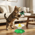 Electric Rotating Butterfly & Hummingbird Wand — Automatic Flying Cat Toy