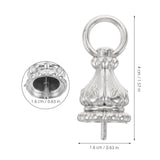 Christmas Ornament Cap Hangers 100-Pack (Ball Ornament Tops)