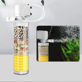 Silent Submersible Aquarium Filter (Turtle & Fish Tank, Bio Sponge)