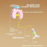 Rechargeable Auto-Lift Cat Yoyo Ball — Door-Hanging Interactive Teaser