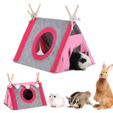 Felt Tent Hideout — Cozy Nest Bed for Hamsters & Small Pets