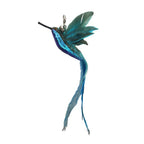 Hummingbird Long Pole Cat Teaser Stick — Interactive Feather Wand Toy for Kittens
