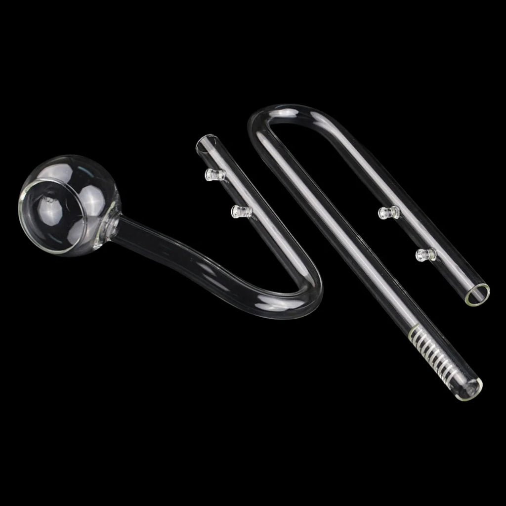 Borosilicate Glass Aquarium Inflow & Outflow Pipe (13/17mm)