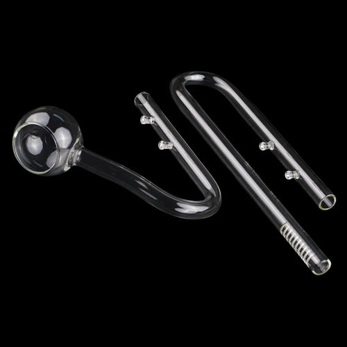 Borosilicate Glass Aquarium Inflow & Outflow Pipe (13/17mm)