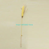 Bite-Resistant Straw Cat Chew Toy with Colorful Quills — Modifiable Interactive Cat Toy