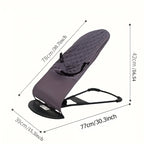 Foldable Rocking Pet Bed with Breathable Mesh Hammock