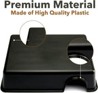 Ventilated Reptile Hide Box — Rectangular Shelter for Geckos, Snakes & Spiders