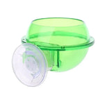 Anti-Escape Reptile Feeding Bowl — Suction-Mount Food & Water Dish