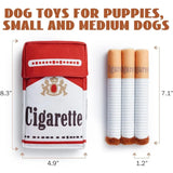 Giggling Cigarette Design Plush Dog Toy (Chewing Toy)
