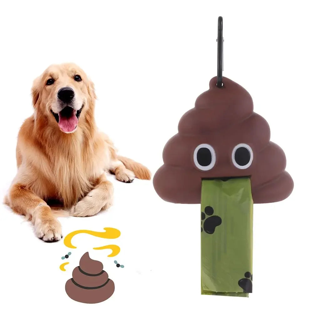 Eco-Friendly Poop Bag Dispenser (Hanging Buckle, Biodegradable)