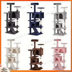 55-Inch Cat Tree Activity Center with Condo