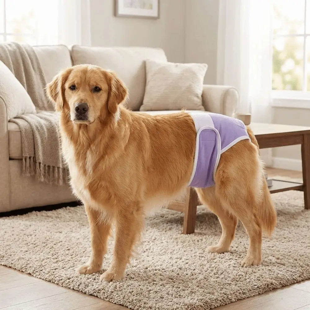 Reusable Dog Physiological Pants (Leak-Proof, Breathable, Adjustable)
