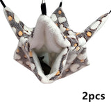 Cozy Fleece Hideout Hammock for Hamsters, Guinea Pigs & Sugar Gliders