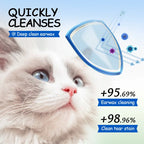 Pet Ear Cleaning Wipes with Chamomile & Aloe — Earwax & Tear Stain Remover, 100-Count