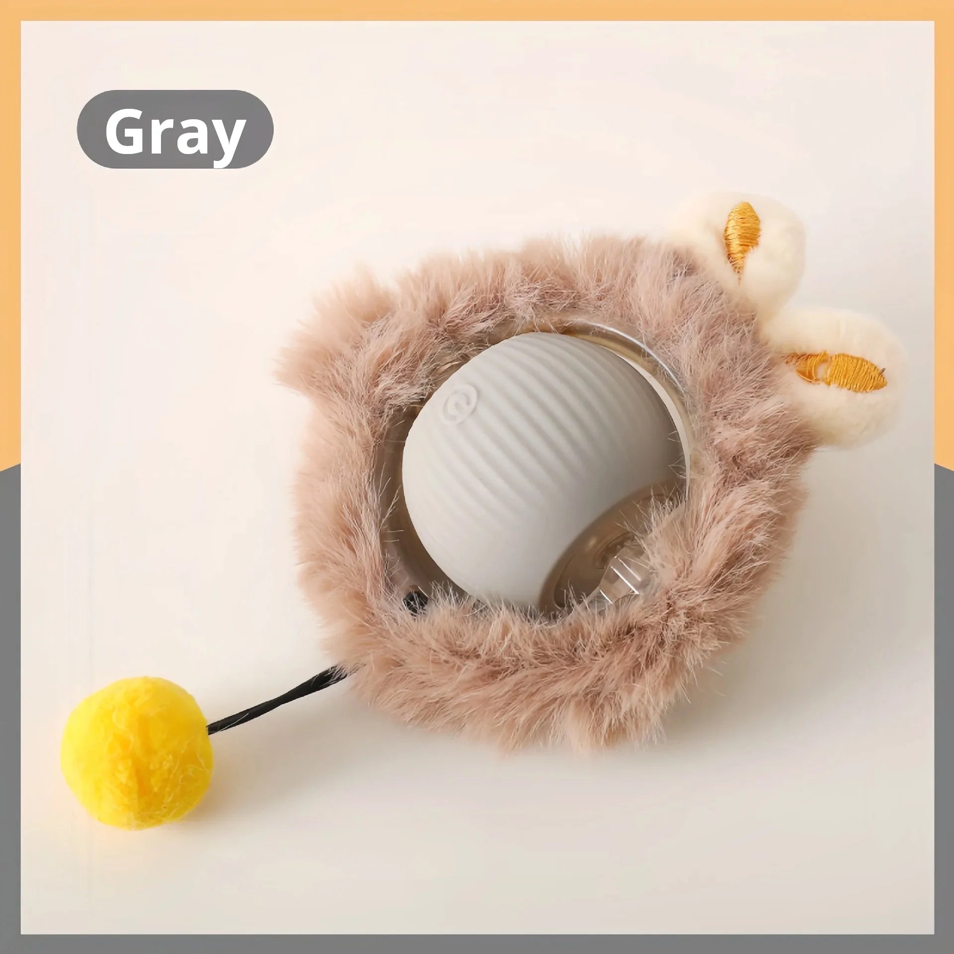 Auto Bouncing Ball Cat Toy — Rechargeable, Motion-Activated, 3 Modes