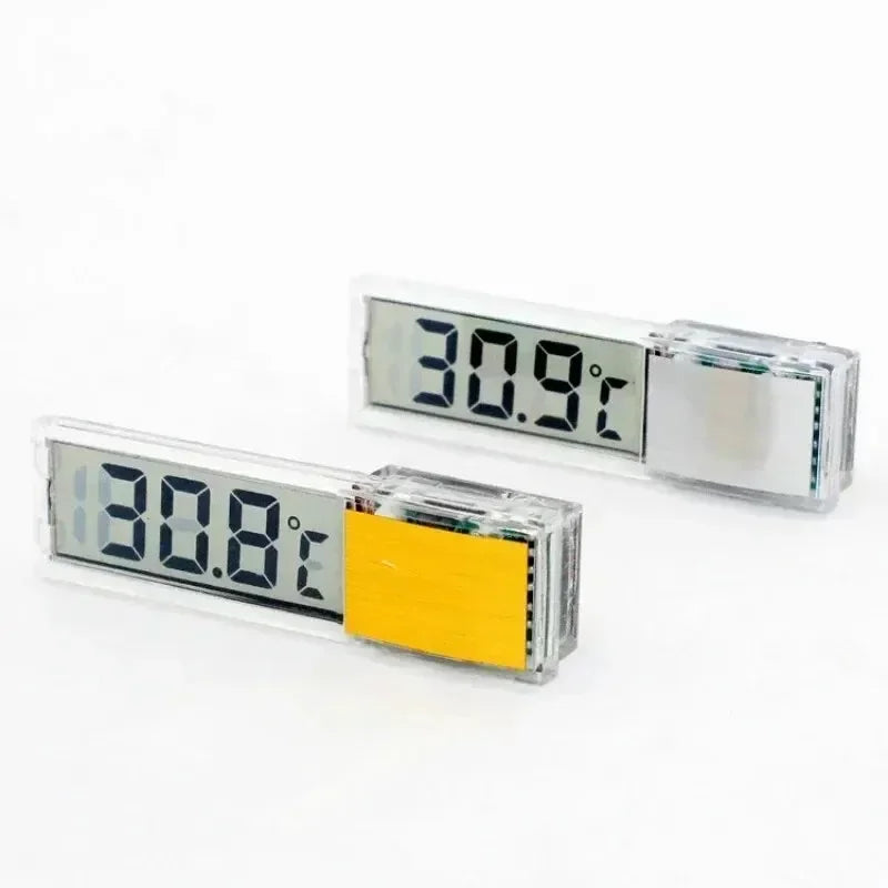 LCD Digital Aquarium Thermometer (Electronic, Waterproof, Instant-Read)