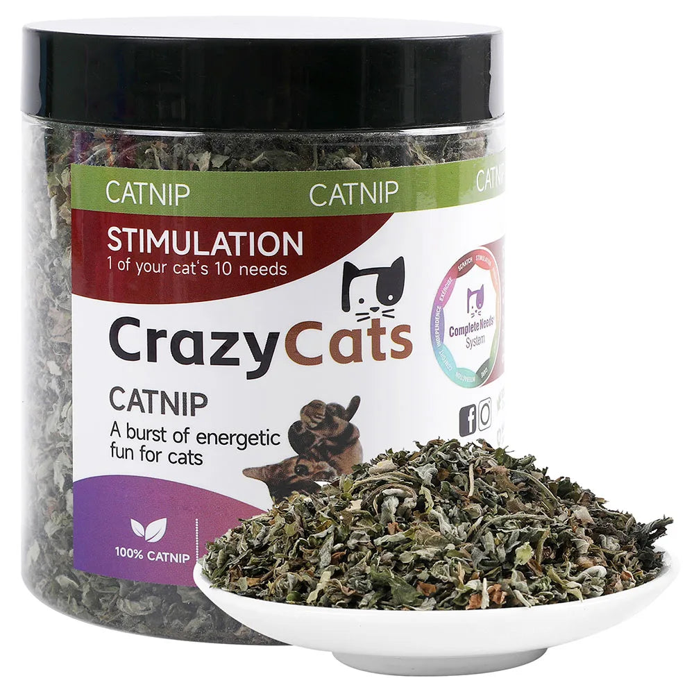 Premium Catnip for Cats (56g Jar)