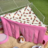 Washable Fleece Corner Hideaway Hammock for Small Pets