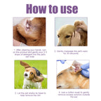 Hypoallergenic Pet Ear Cleaning Solution — Gentle Vet-Recommended Formula, 100ml