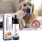 Plant Essence Flea & Tick Spray — Herbal Formula for Dogs & Cats, 100ml